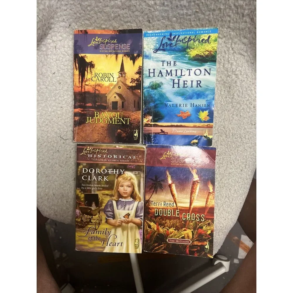 Lot of (4) Love‎ Inspired Novels - Steeple Hills - All 4 In Good Condition